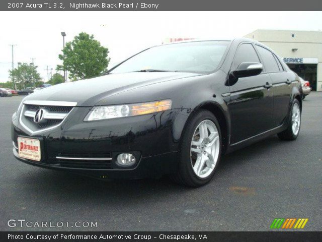 2007 Acura TL 3.2 in Nighthawk Black Pearl