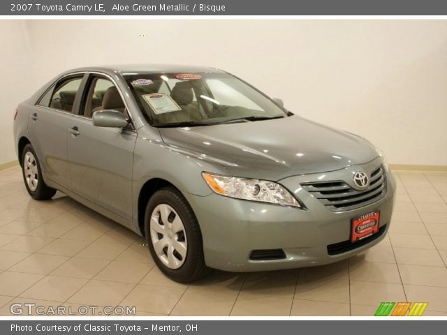 2007 Toyota Camry LE in Aloe Green Metallic