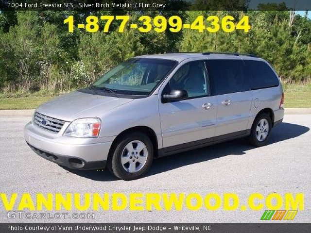 2004 Ford Freestar SES in Silver Birch Metallic