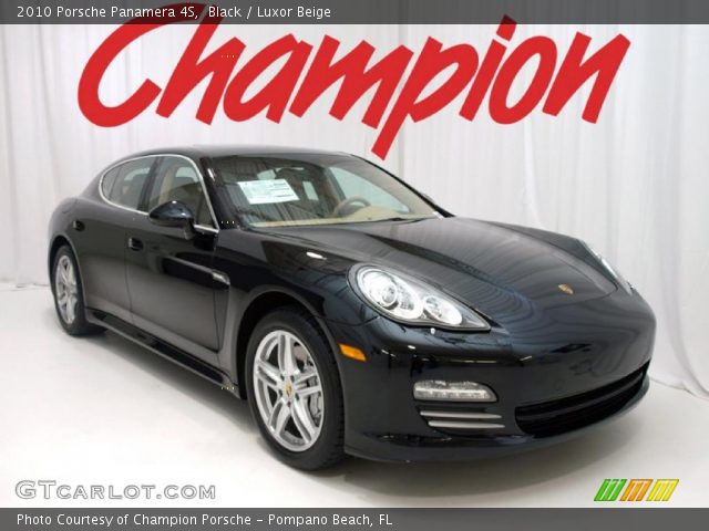 2010 Porsche Panamera 4S in Black