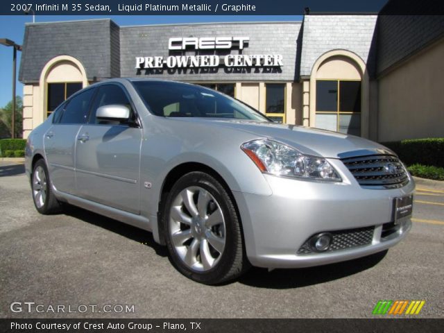 2007 Infiniti M 35 Sedan in Liquid Platinum Metallic