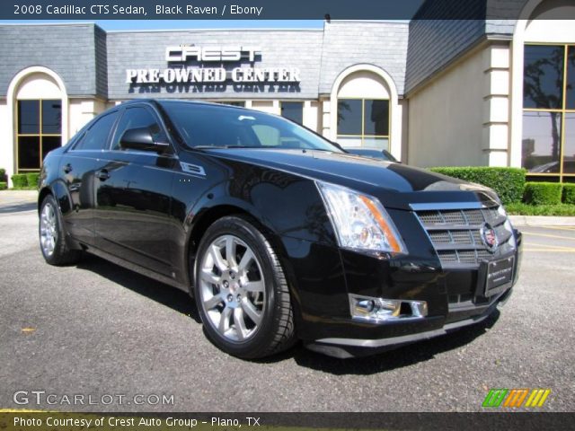 2008 Cadillac CTS Sedan in Black Raven