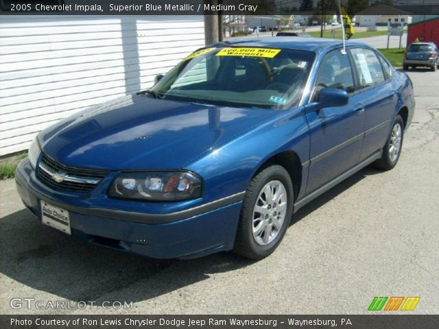 2005 Chevrolet Impala  in Superior Blue Metallic