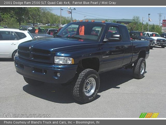 2001 Dodge Ram 2500 SLT Quad Cab 4x4 in Patriot Blue Pearl