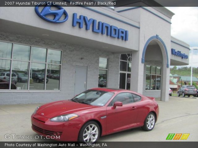 2007 Hyundai Tiburon GT Limited in Redfire Pearl