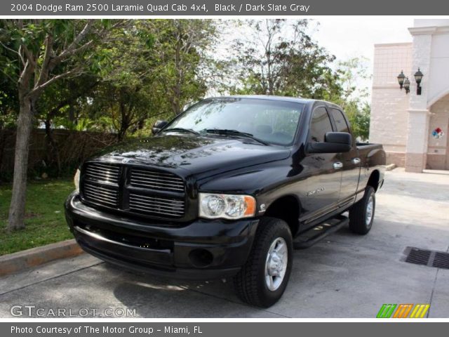 2004 Dodge Ram 2500 Laramie Quad Cab 4x4 in Black