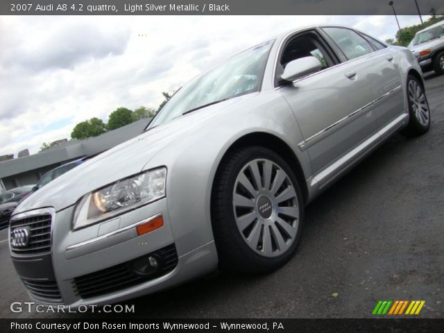 2007 Audi A8 4.2 quattro in Light Silver Metallic
