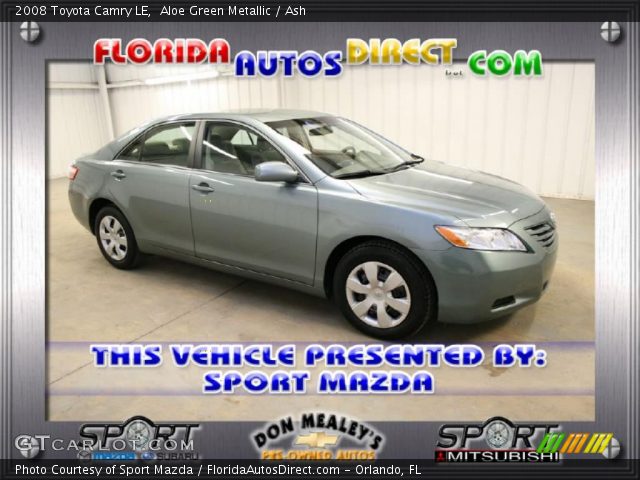2008 Toyota Camry LE in Aloe Green Metallic