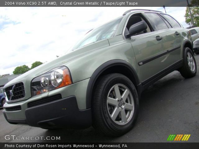 2004 Volvo XC90 2.5T AWD in Crystal Green Metallic