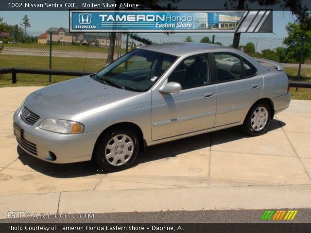 2002 Nissan Sentra GXE in Molten Silver