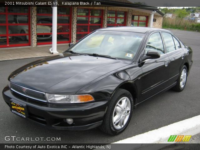 2001 Mitsubishi Galant ES V6 in Kalapana Black