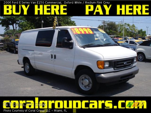 2006 Ford E Series Van E150 Commercial in Oxford White
