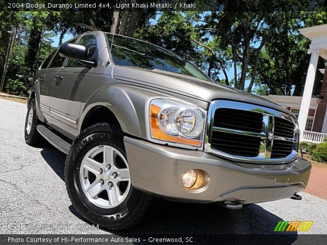2004 Dodge Durango Limited 4x4 in Light Khaki Metallic