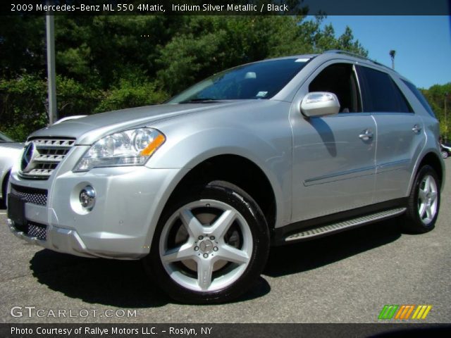 2009 Mercedes-Benz ML 550 4Matic in Iridium Silver Metallic