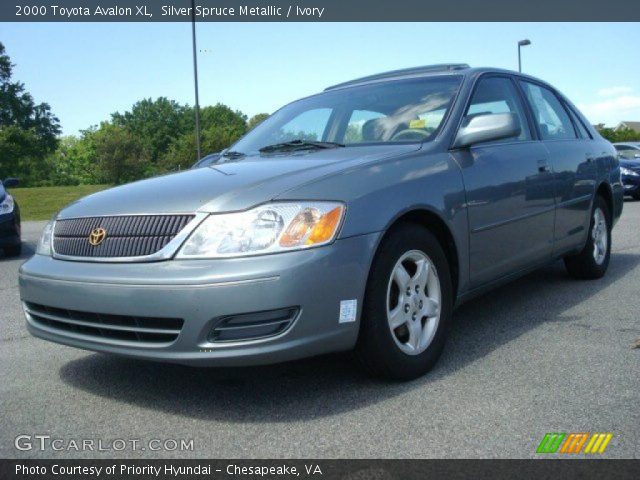 2000 Toyota Avalon XL in Silver Spruce Metallic