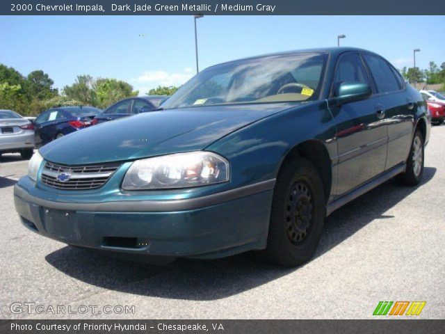 2000 Chevrolet Impala  in Dark Jade Green Metallic