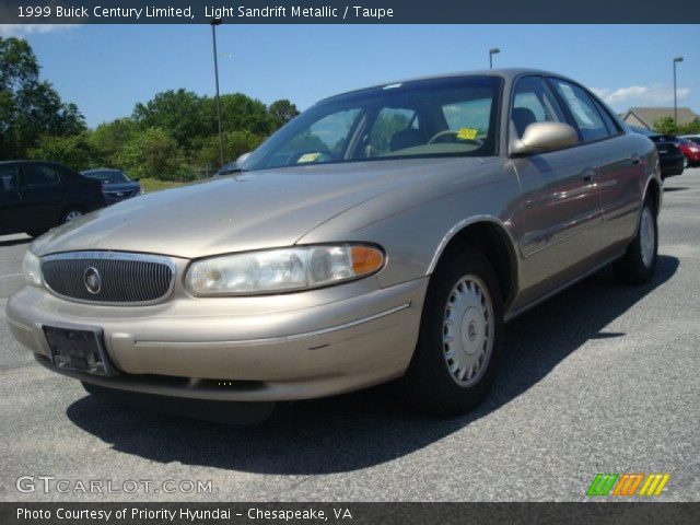 1999 Buick Century Limited in Light Sandrift Metallic