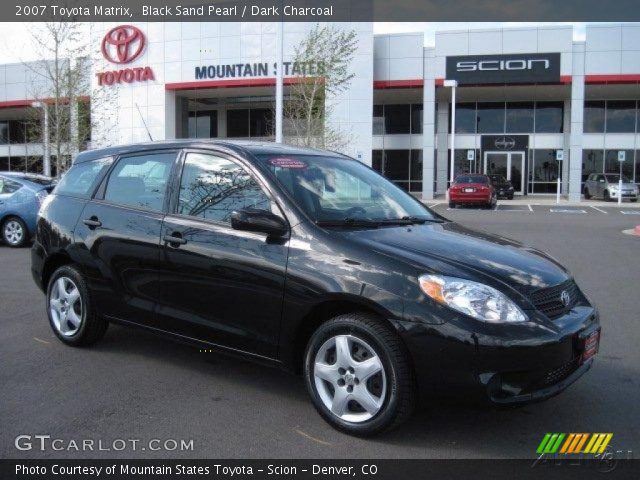 2007 Toyota Matrix  in Black Sand Pearl