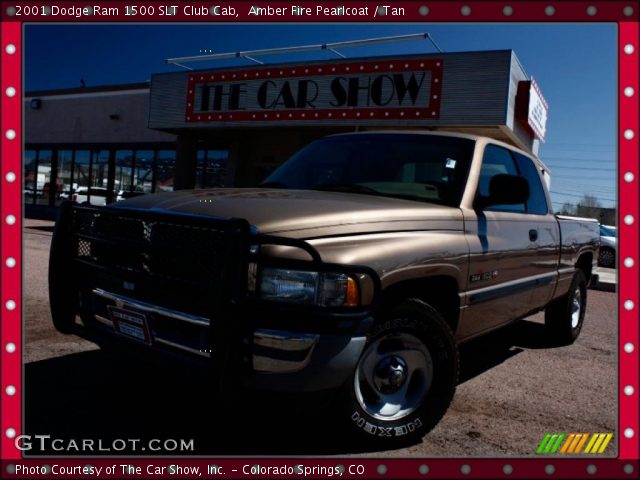 2001 Dodge Ram 1500 SLT Club Cab in Amber Fire Pearlcoat
