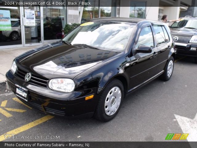 2004 Volkswagen Golf GL 4 Door in Black