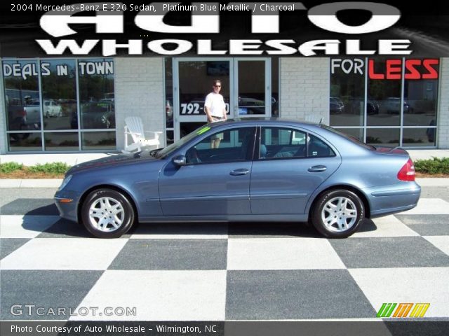 2004 Mercedes-Benz E 320 Sedan in Platinum Blue Metallic