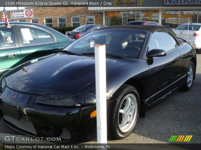 1998 Mitsubishi Eclipse Spyder GS in Kalapana Black