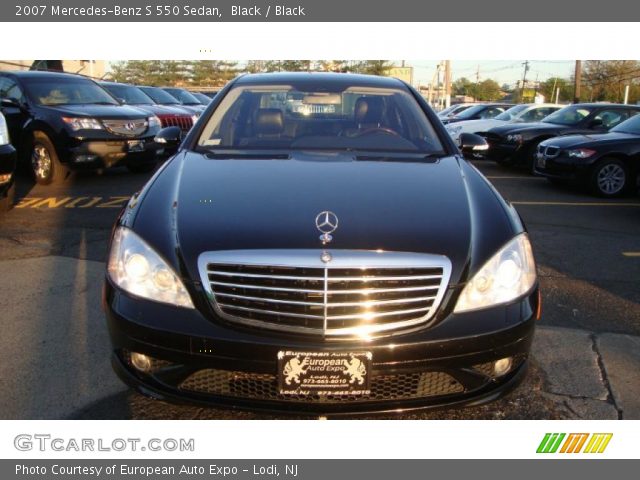 2007 Mercedes-Benz S 550 Sedan in Black