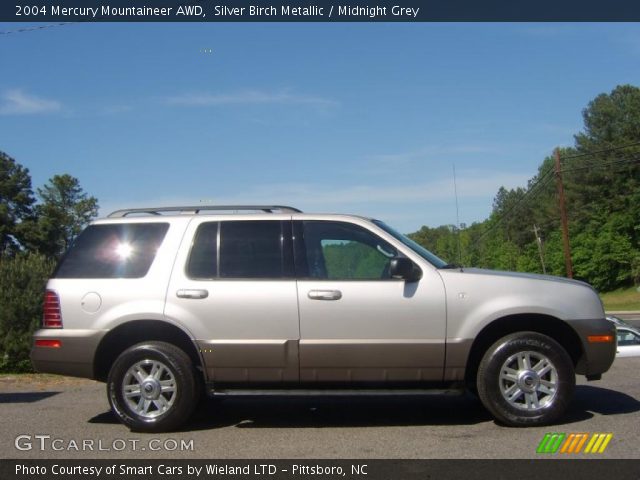 2004 Mercury Mountaineer AWD in Silver Birch Metallic