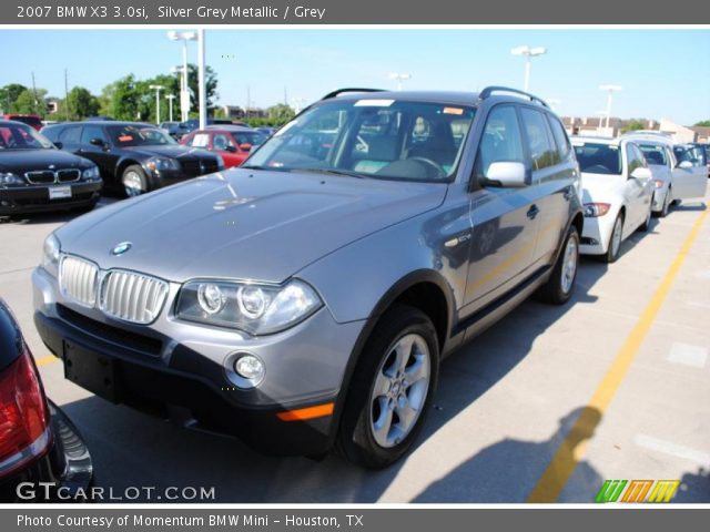 2007 BMW X3 3.0si in Silver Grey Metallic