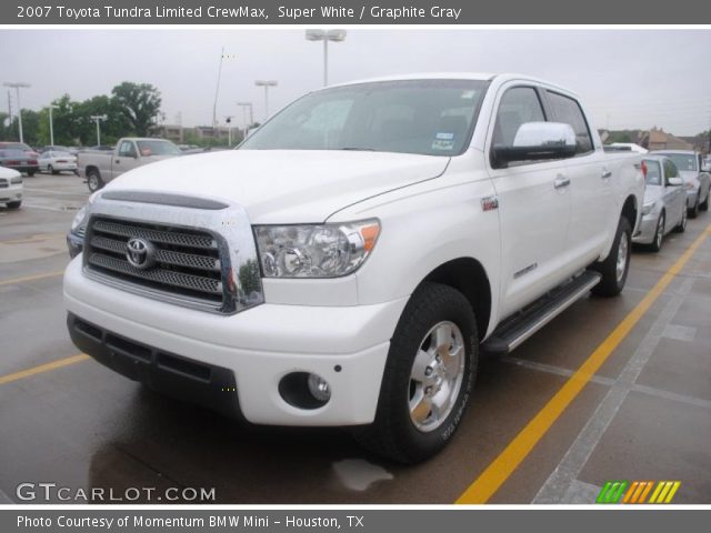 2007 Toyota Tundra Limited CrewMax in Super White