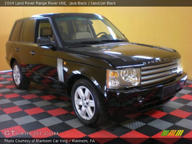 2004 Land Rover Range Rover HSE in Java Black