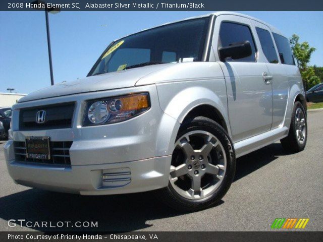 2008 Honda Element SC in Alabaster Silver Metallic