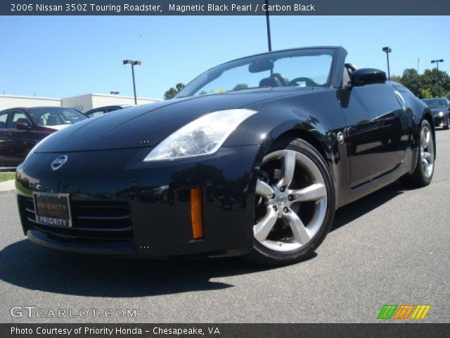 2006 Nissan 350Z Touring Roadster in Magnetic Black Pearl