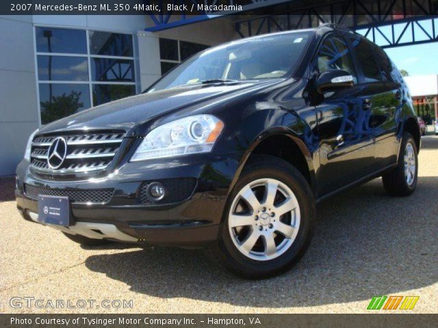 2007 Mercedes-Benz ML 350 4Matic in Black