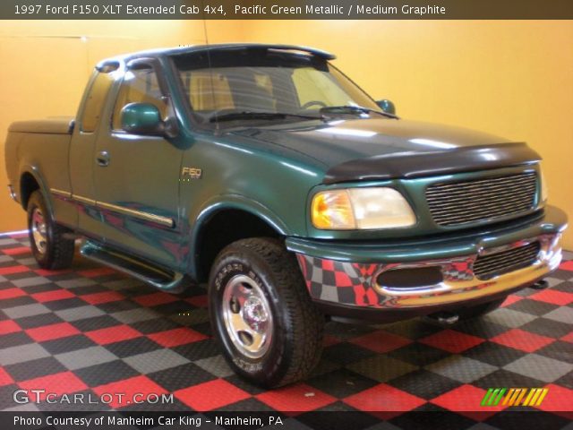 1997 Ford F150 XLT Extended Cab 4x4 in Pacific Green Metallic