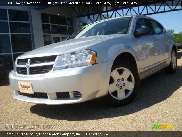 2008 Dodge Avenger SE in Bright Silver Metallic