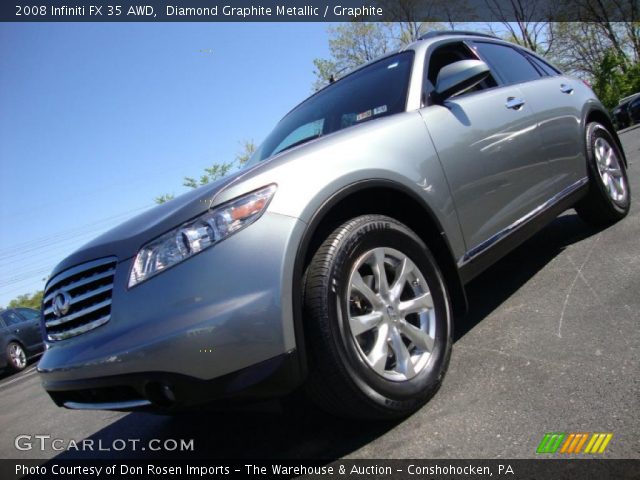 2008 Infiniti FX 35 AWD in Diamond Graphite Metallic