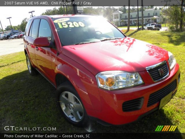 2007 Saturn VUE V6 AWD in Chili Pepper Red