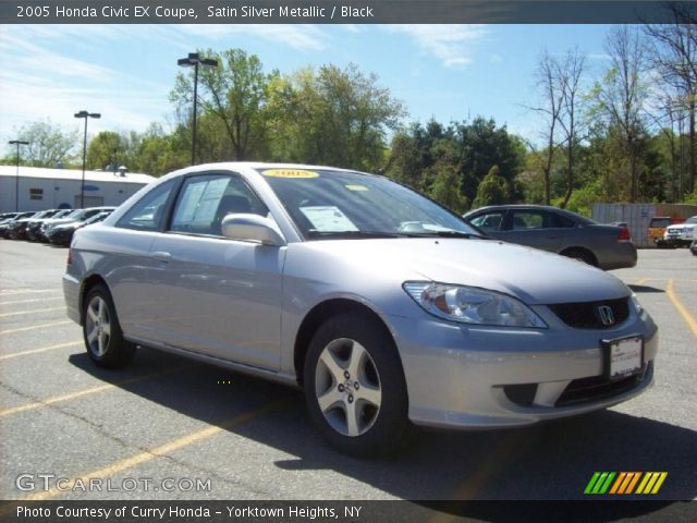 2005 Honda Civic EX Coupe in Satin Silver Metallic