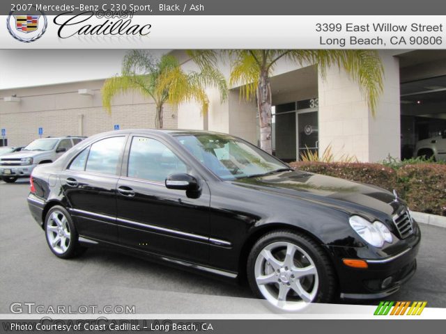 2007 Mercedes-Benz C 230 Sport in Black