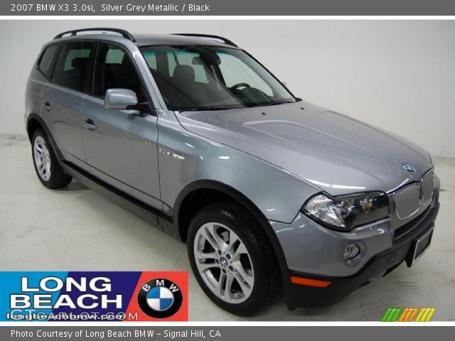 2007 BMW X3 3.0si in Silver Grey Metallic