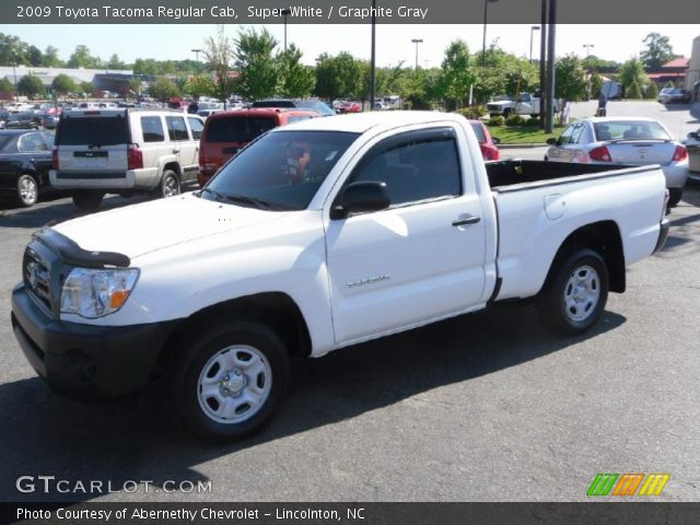 2009 Toyota Tacoma Regular Cab in Super White