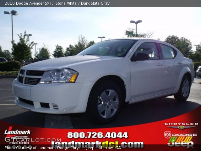 2010 Dodge Avenger SXT in Stone White