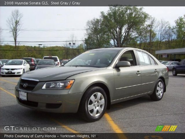 2008 Hyundai Sonata GLS in Steel Gray