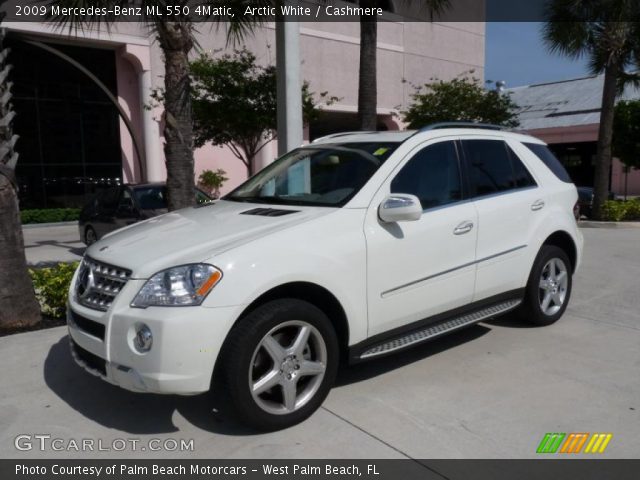 2009 Mercedes-Benz ML 550 4Matic in Arctic White