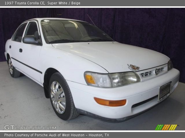 1997 Toyota Corolla CE in Super White