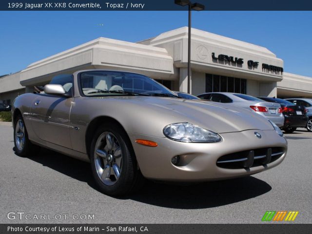1999 Jaguar XK XK8 Convertible in Topaz