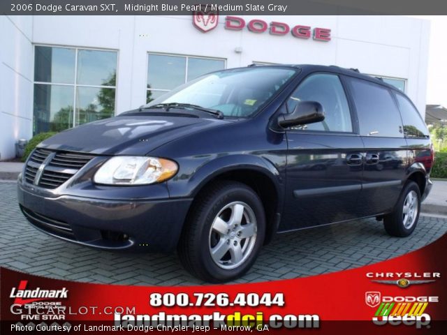 2006 Dodge Caravan SXT in Midnight Blue Pearl