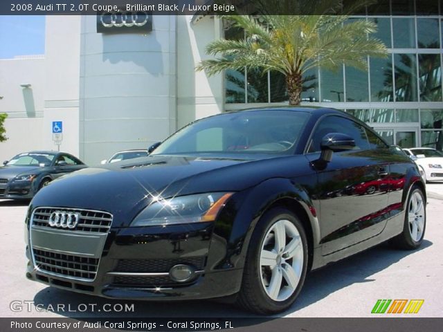 2008 Audi TT 2.0T Coupe in Brilliant Black
