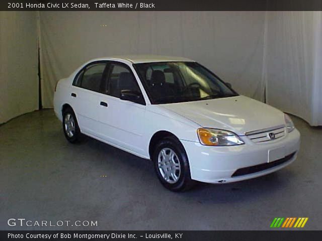 2001 Honda Civic LX Sedan in Taffeta White